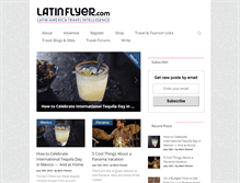 Tablet Screenshot of latinflyer.com